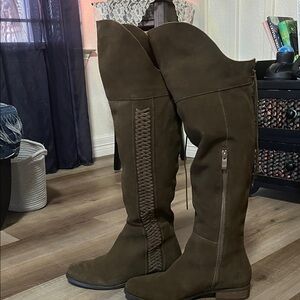 Sbicca over the knee corset boots